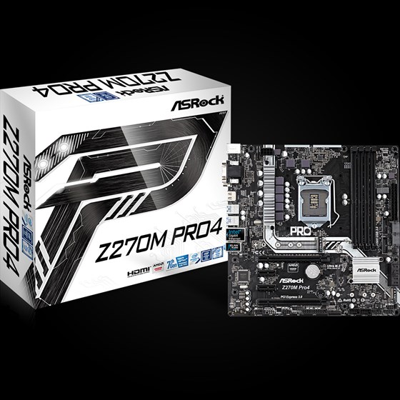 Matična ploča MBO Asrock Z270M Pro4 Socket 1151 P/N: Z270M PRO4